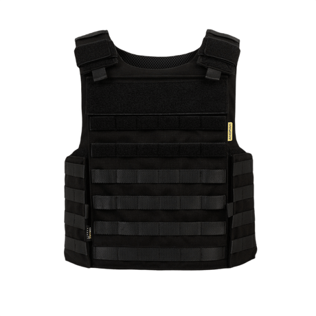 Anorak Tactical III Cover i sort, designet med CORDURA® og 3D SPACER Coolmax® fresh for maksimal pasform og holdbarhed.