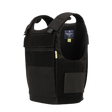 Anorak Rhodium® Duty III Stik & Skudsikker Vest med level IIIA beskyttelse, sort soft armor-vest set fra siden.