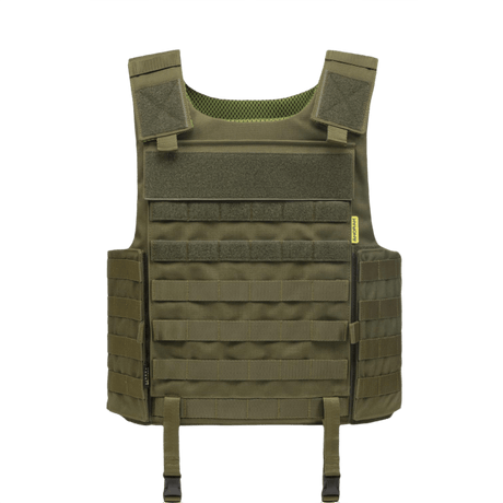Anorak Rhodium® Tactical I Stik & Skudsikker Vest i grøn, NIJ 0101.06 niveau IIIA body armor, knife and spike resistant, robust design