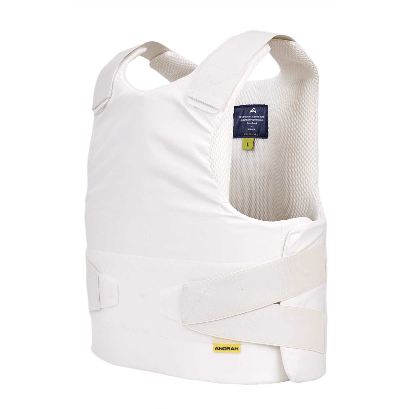 Anorak Titanium® Concealable II Stik & Skudsikker Vest, niveau IIIA blød panser, designet til diskret beskyttelse under tøjet