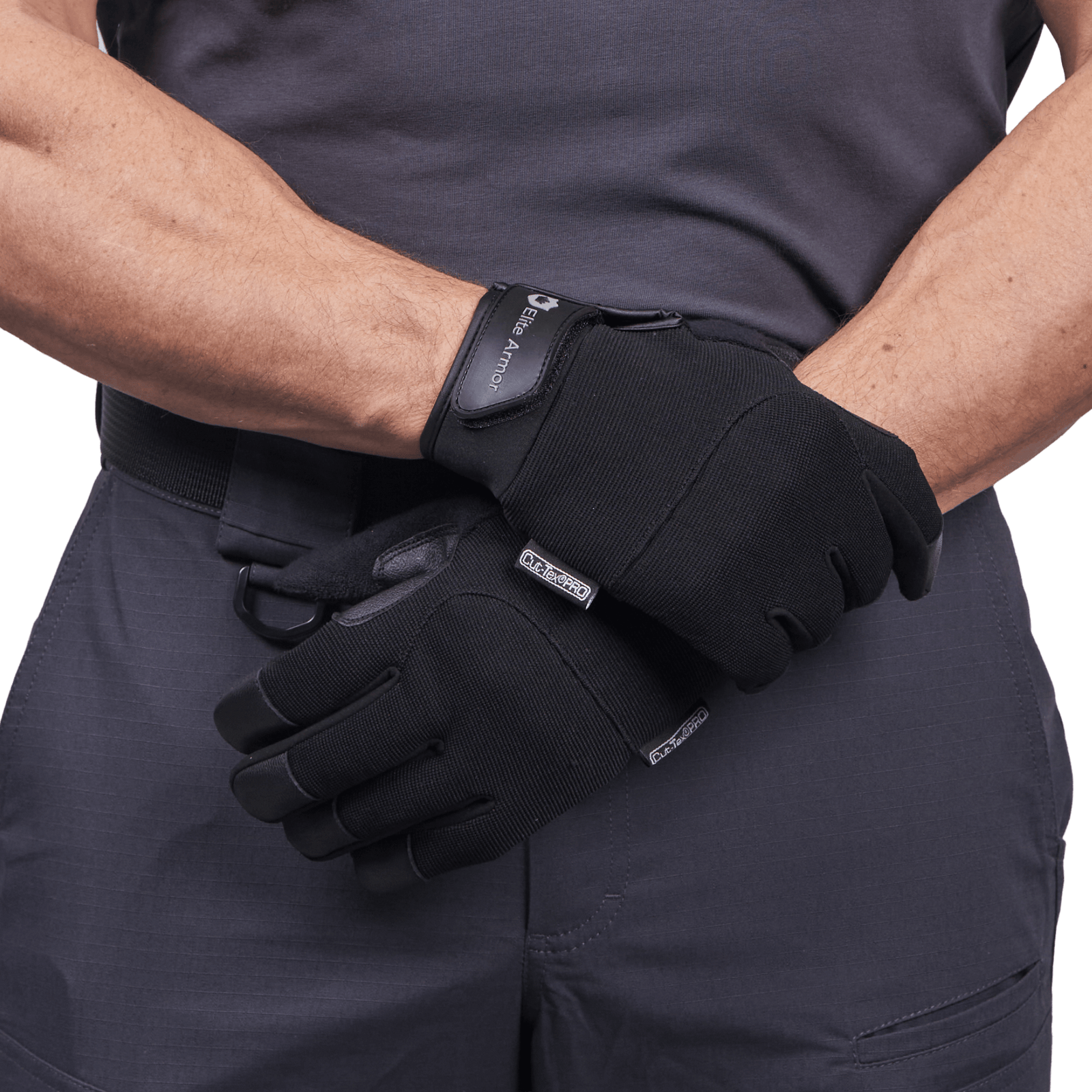 EA Baseline snitsikre handsker til professionel brug på model