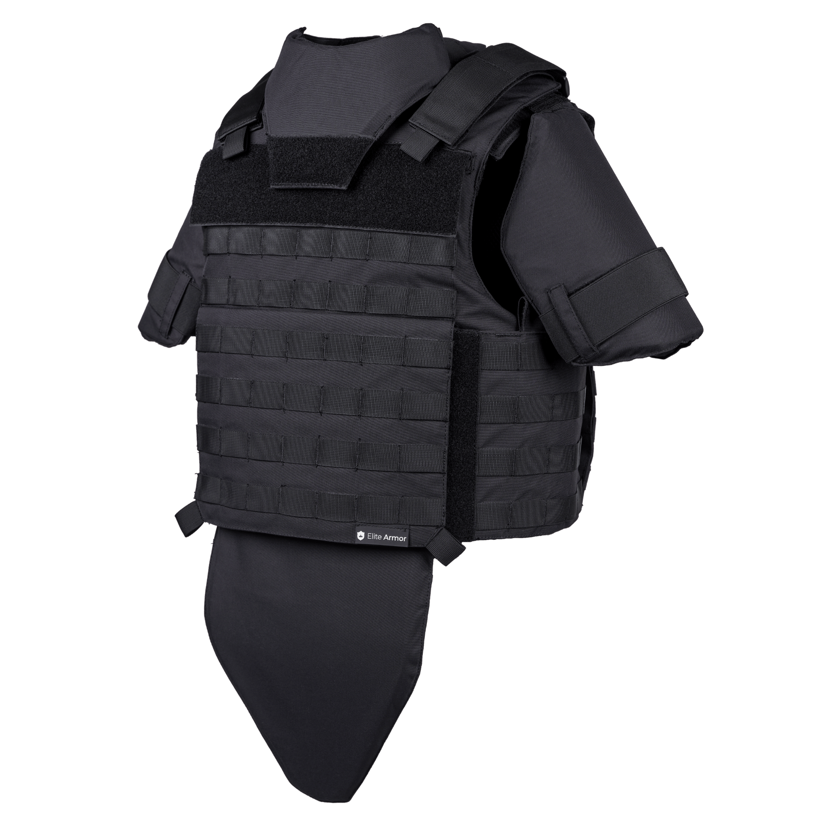 Elite Armor Combat vest set forfra i vinkel