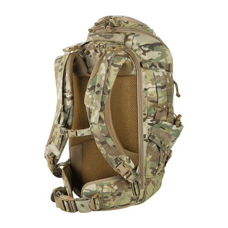 M-Tac Rygsæk Gen. III Elite – Small, multicam Cordura, ergonominen selkäpehmuste ja modulaarinen MOLLE-järjestelmä, galleria-asento 1.