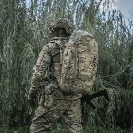 M-Tac Rygsæk Gen. III Elite – Small, multicam Cordura, ergonominen istuvuus ja modulaarinen MOLLE-järjestelmä, galleria-asento 1.