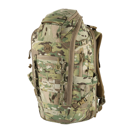 M-Tac Rygsæk Gen. III Elite – Small, multicam Cordura 500D/1000D, modulaarinen MOLLE-järjestelmä ja ergonominen muotoilu, galleria-asento 1.