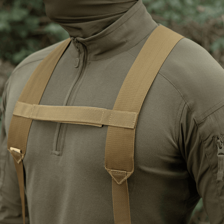 M-Tac Elite -taktisen vyön olkahihnat, jämäkkä MIL-SPEC-webbing, säädettävä pituus ja tukeva muotoilu, galleria, sijainti 1