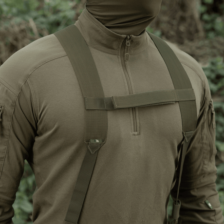 M-Tac Elite -taktisen vyön olkahihnat, kestävä tiheä MIL-SPEC-webbing ja säädettävä pituus, galleria, sijainti 1