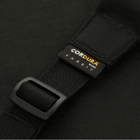 M-Tac Våbenbælte med To Punkter, valmistettu Cordura-kankaasta ja Woojin Plastic® -soljella.