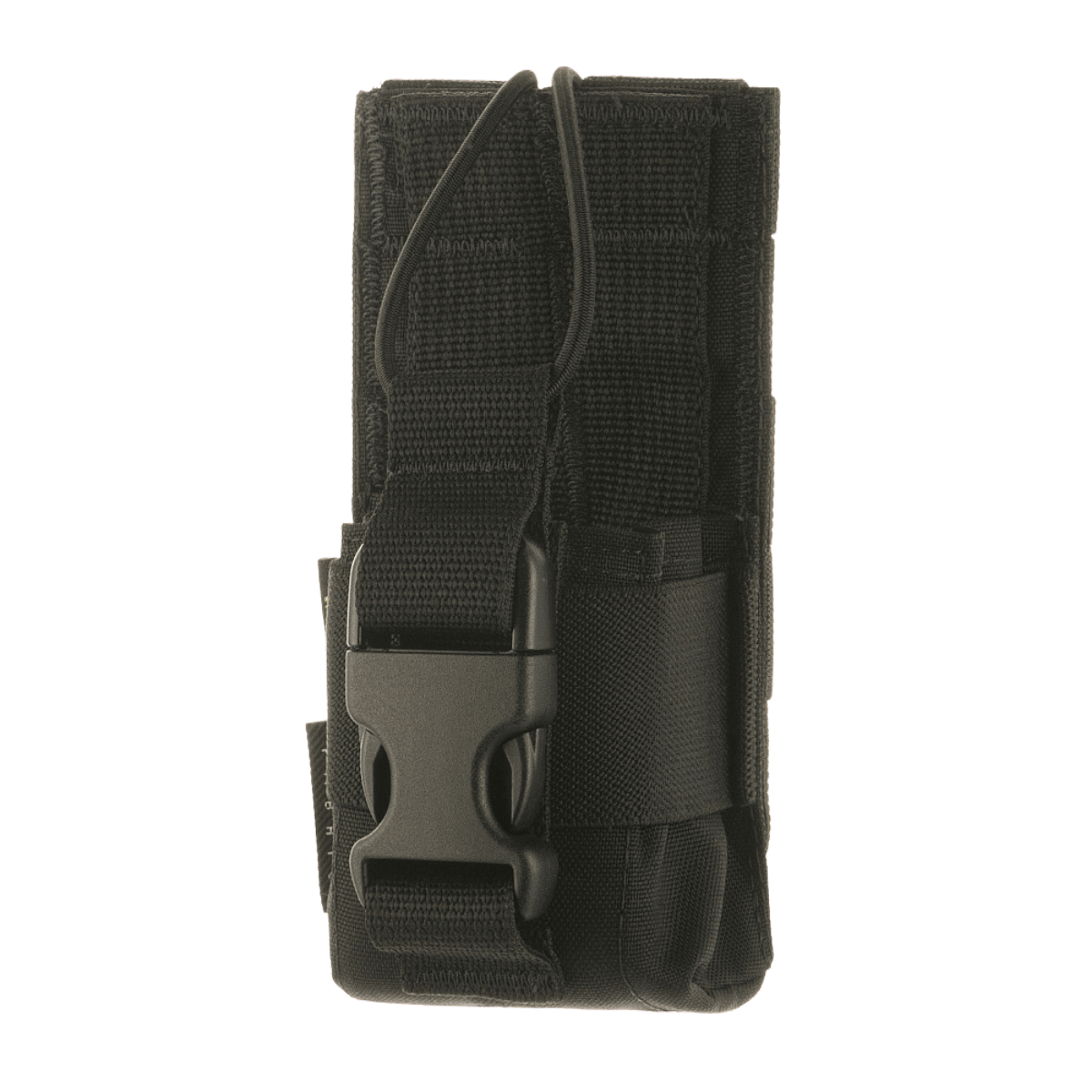 M-Tac Radio Pouch Motorola 4400/4800 med MOLLE-kompatibilitet, sort designet radiotaske med let adgang til radio kontroller.