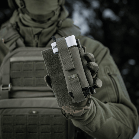 M-Tac Elastinen tourniikkipidike Gen. III robuustista Cordura 500D:stä, NIJ-sertifioitu, taktinen säilytys, galleria, sijainti 1