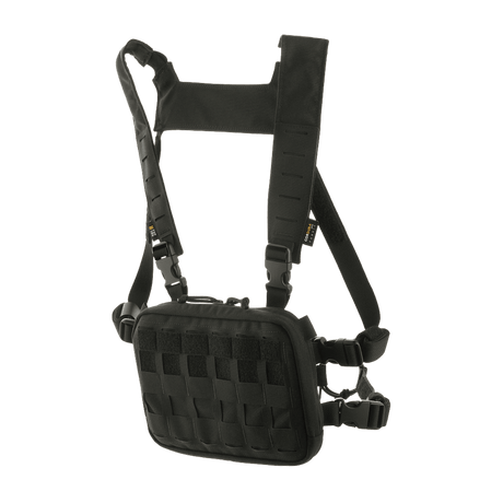 M-Tac Chest Rig Elite Cordura 500 -materiaalista, MOLLE Laser Cut -paneeli, H-valjaat ja NIJ-sertifiointi, taktinen rintalaukku, galleria, sijainti 1