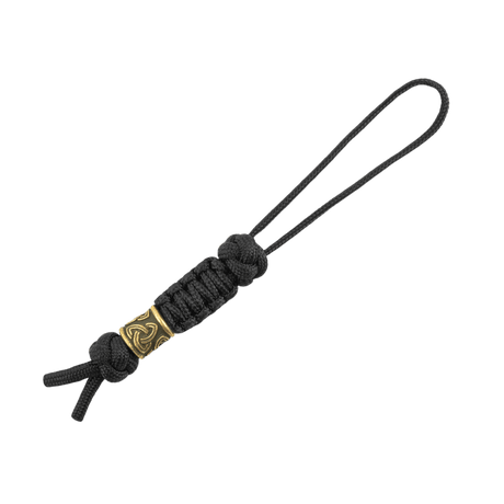 M-Tac Lanyard Skandinavisk Small Triquetra punotusta paracordista ja koristehelmellä pohjoismaisessa designissa.