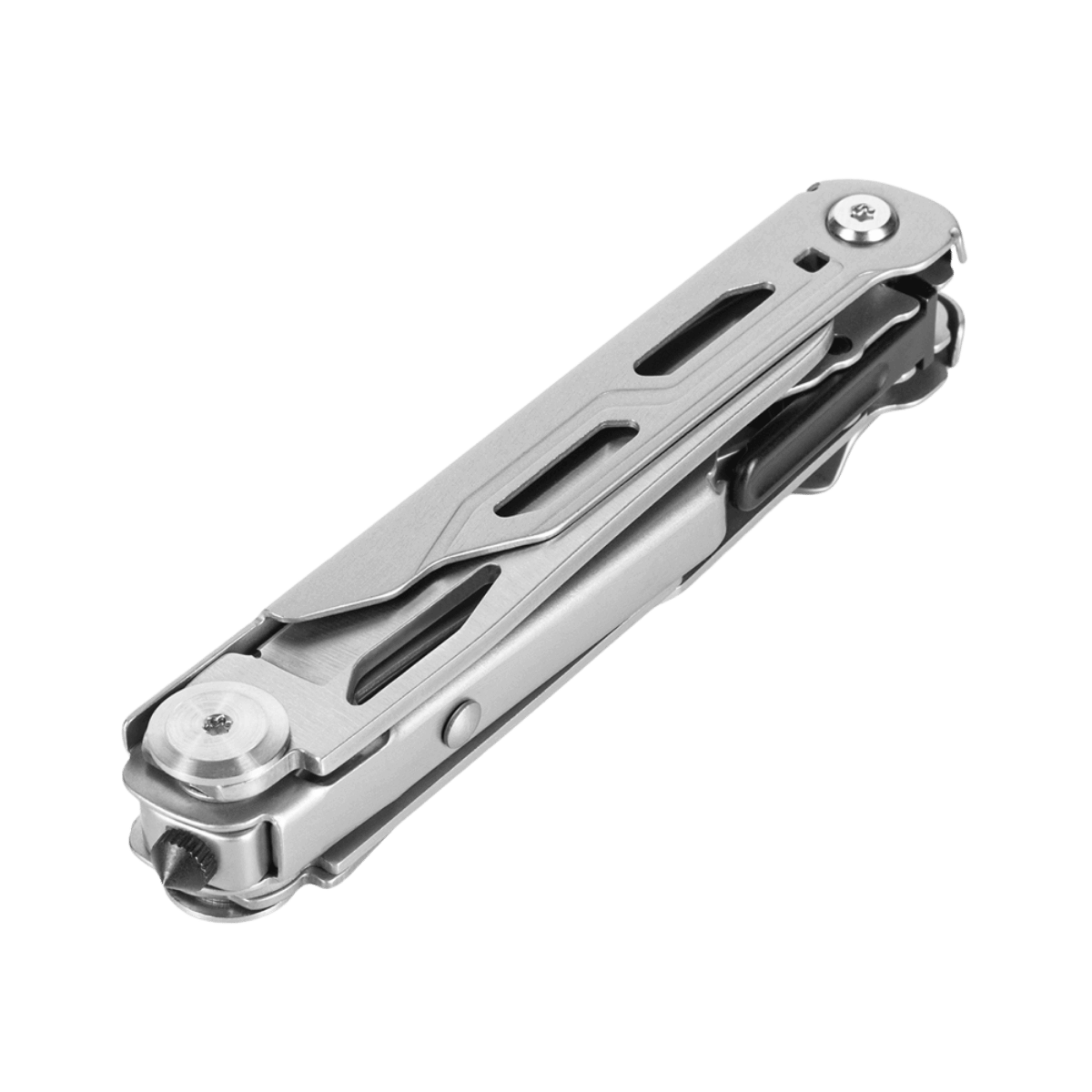 M-Tac Type 3 Foldekniv (5-i-1) Rustfrit Stål med kompakt design og fem praktiske værktøjer, ideel til EDC-kit og daglig brug.