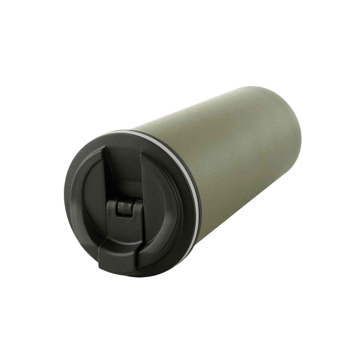 M-Tac Termokop 450 ml med Ventil i rustfrit stål, praktisk termokop med tud og luftventil, ideel til varme og kolde drikke.