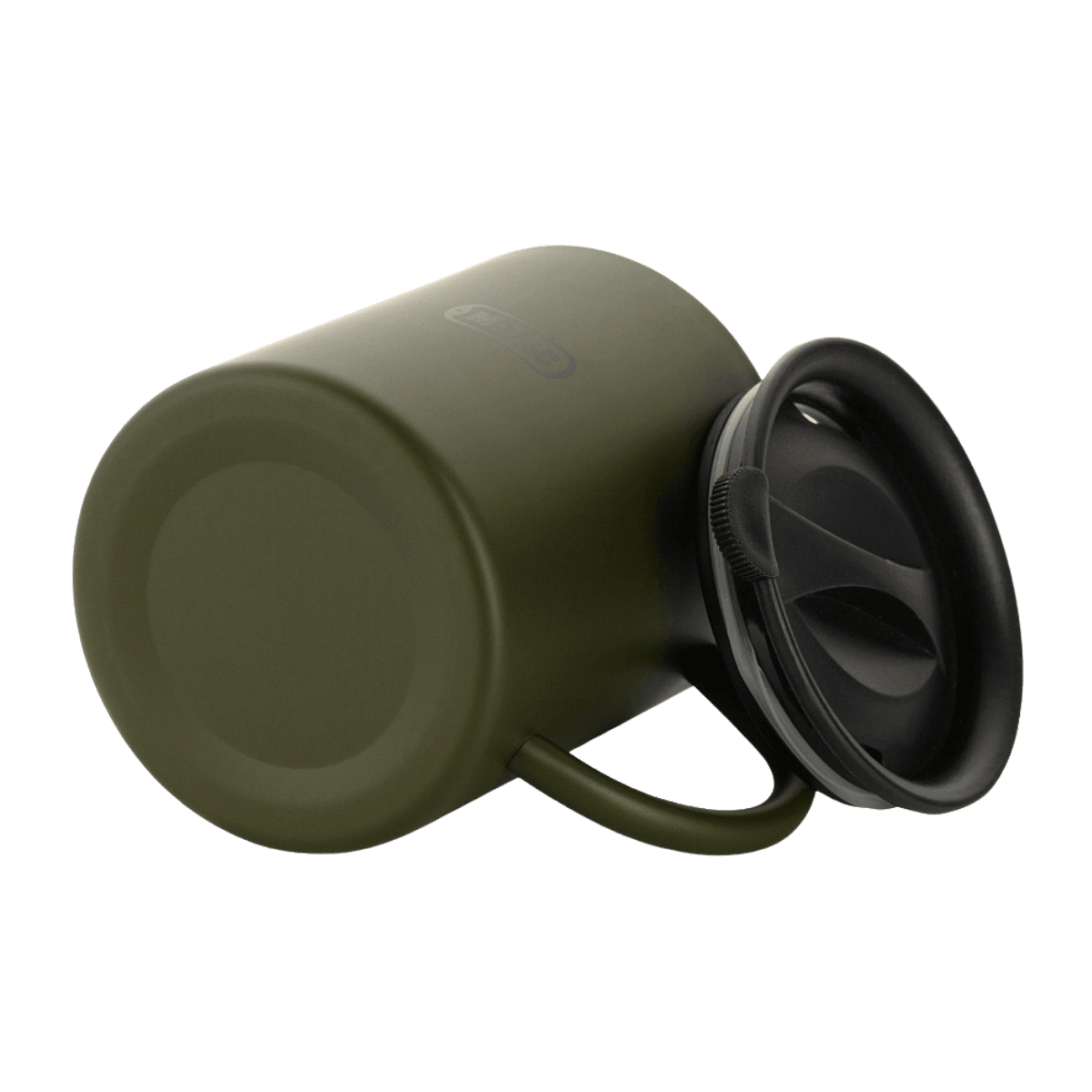 M-Tac Termokrus 400 ml – Rustfrit Stål med låg, ideel til outdoor, jagt og militærbrug, dobbeltvægget vakuum holder drikkevarer varme eller kolde.