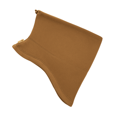 M-Tac Anatomisk Snood Justerbar Elite Fleece (320 g/m²) i brun, justerbar halsedisse til beskyttelse mod kulde, vind og støv.