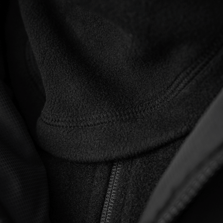 Nærbillede af M-Tac Anatomisk Snood Justerbar Elite Fleece (320 g/m²), viser tæt fleece tekstur.