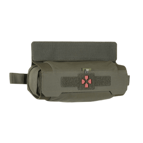 M-Tac Horizontal Medical Pouch ROLL Elite Cordura 500D, suunniteltu kiinnitettäväksi plate carrierin taakse.