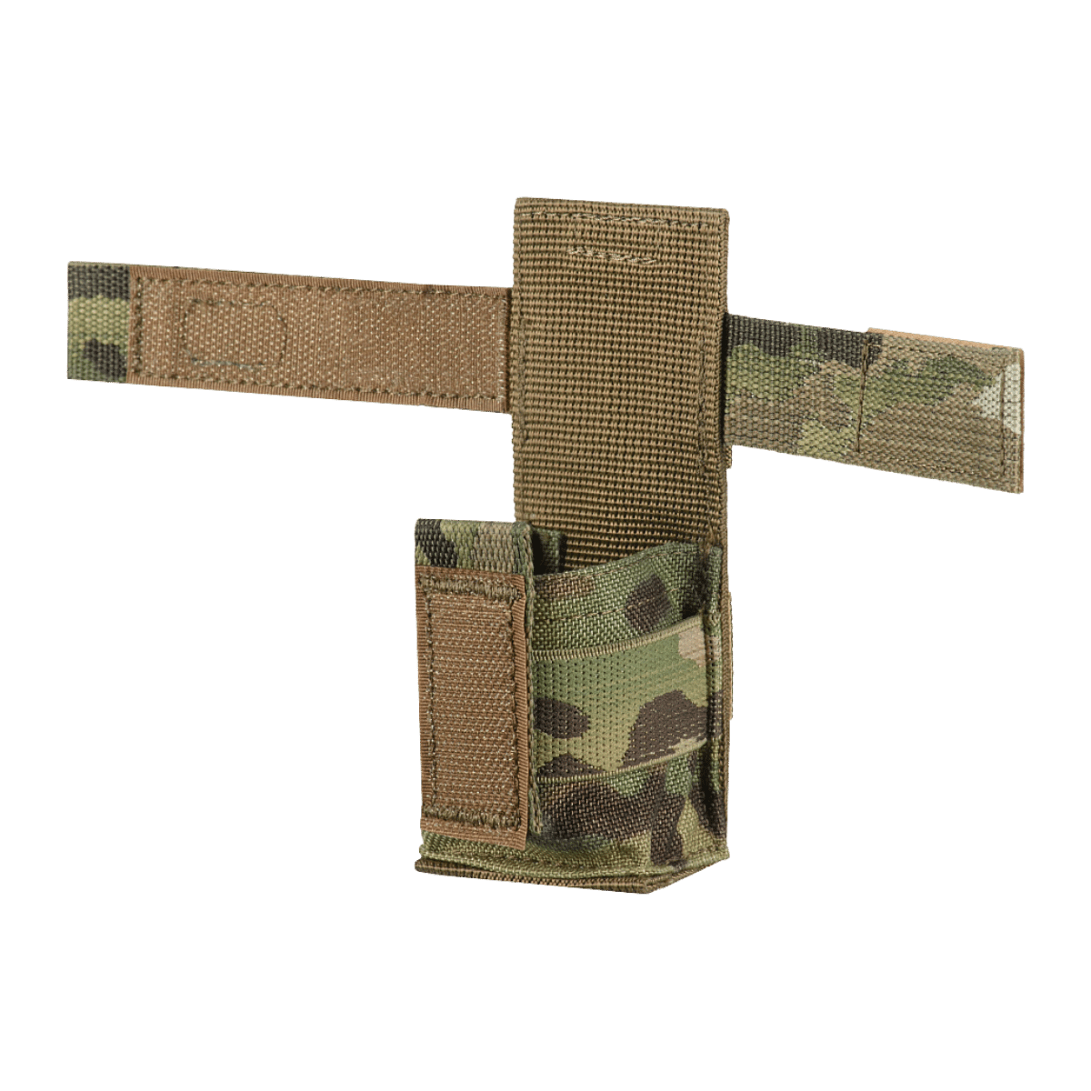 M-Tac kompakt tourniquet-lomme Gen.3 til hurtig adgang til hæmostatisk tourniquet, camouflage design, taktisk medicin anbefalet.