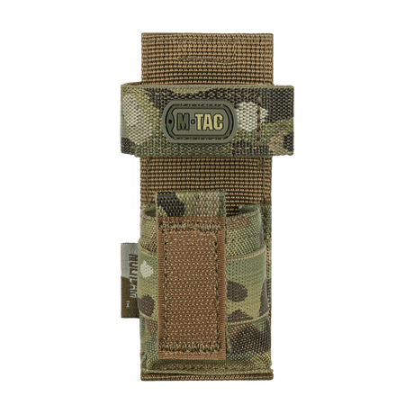 M-Tac kompakt tourniquet-lomme Gen.3 i slidstærkt multicam materiale, designet til taktisk opbevaring, vist i galleri position 1.