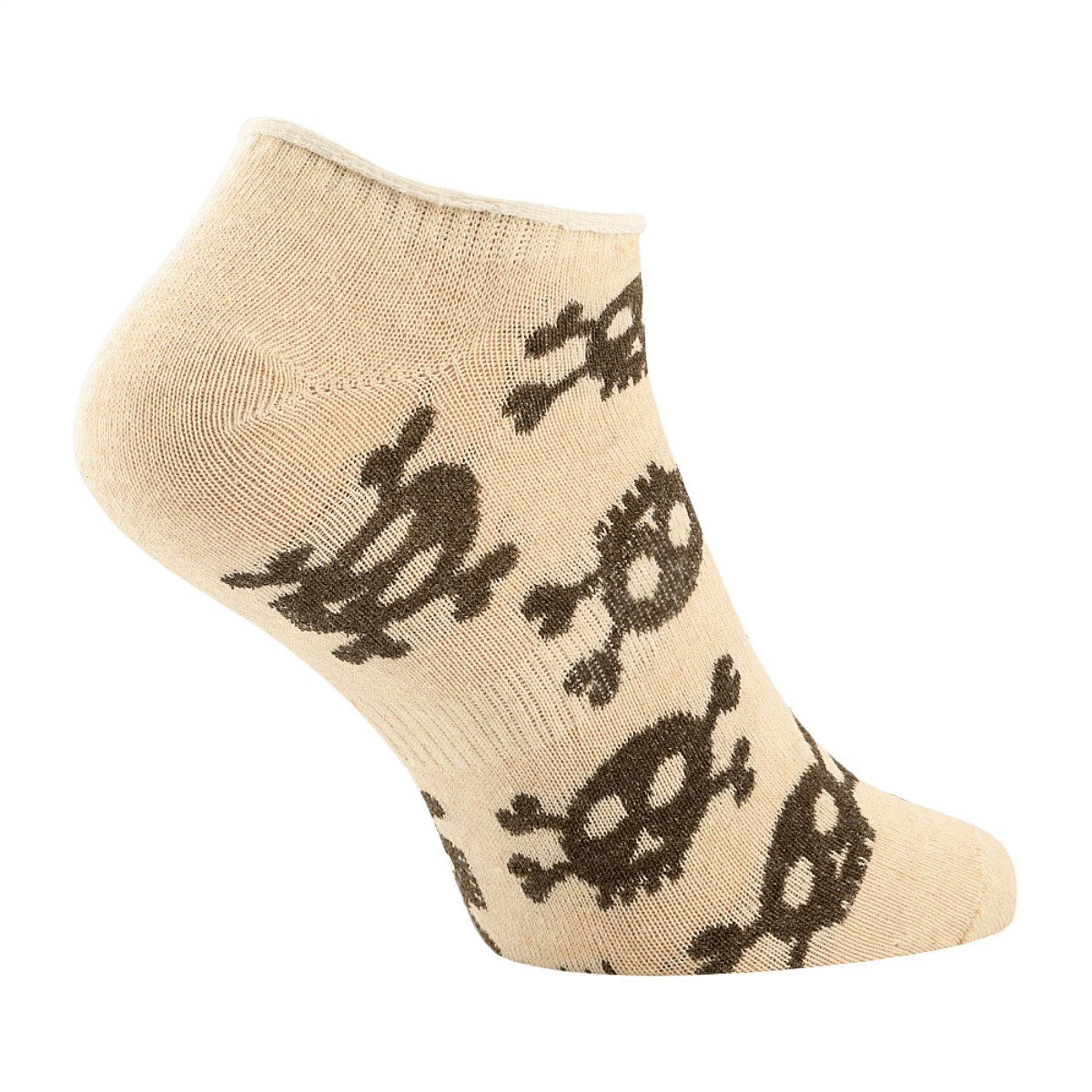 M-Tac Let Sommersokker Pirate Skull med ergonomisk pasform og piratskalle-design, perfekt til udendørs aktiviteter i varmt vejr.