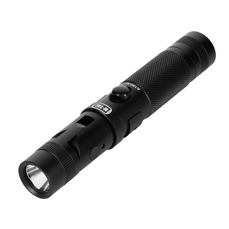 M-Tac Taskulamppu A180 säädettävällä valonsuunnalla ja magneetilla, alumiinirunko, paino 81 g, 140 lumenia, LED CREE XPG2.
