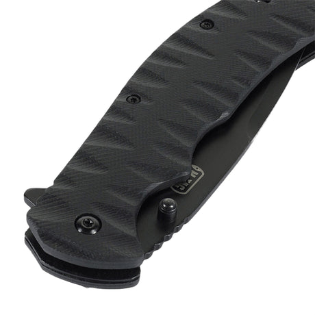 M-Tac Outdoor & Militær taittoveitsi - Type 4, G10-komposiittikahva, taktinen muotoilu, kromattu ruostumaton terä.