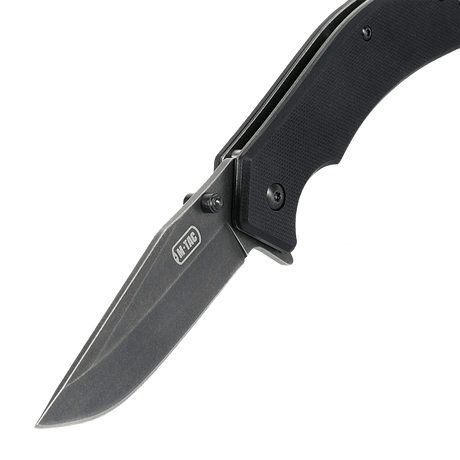 M-Tac Outdoor & Militær taittoveitsi - Type 8, Clip Point -terä kromiruostumattomasta teräksestä, sopii EDC- ja taktisiin käyttöihin.