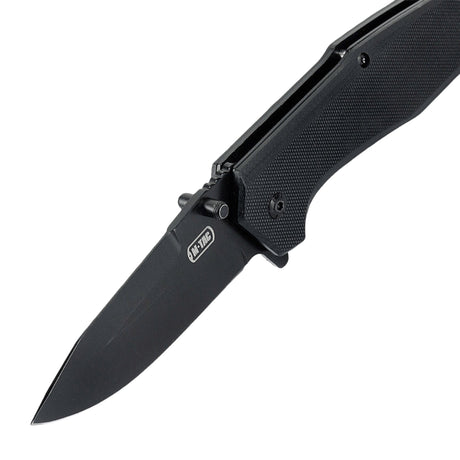 M-Tac Outdoor & Militær taittoveitsi - Type 5, musta terä ja alumiinikahva, ultrakevyt EDC, ruostumaton terä ja G10-komposiittikahva.