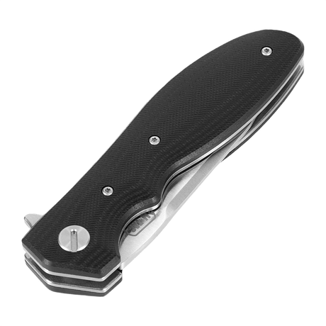M-Tac Outdoor & Militær taittoveitsi - Type 6, ultrakevyt, kromattu ruostumaton terä ja musta G10-komposiittikahva, täydellinen EDC.