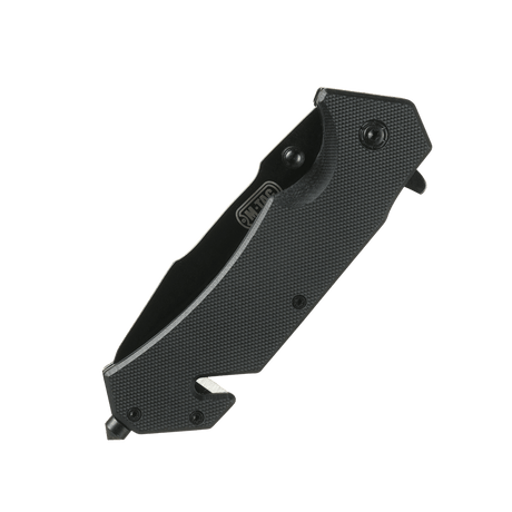 M-Tac taittoveitsi Type 3 ergonomisella kahvalla ja ruostumattomasta teräksestä olevalla terällä, sopii taktiseen käyttöön ja EDC-varusteisiin.