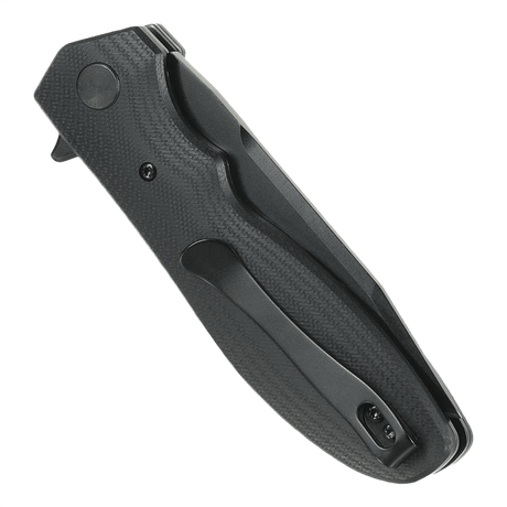M-Tac Outdoor & Militær Type 6 taitettuna, musta G10-komposiittikahva.