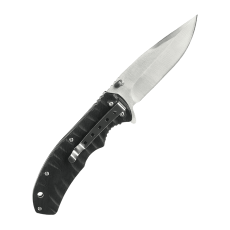 M-Tac Outdoor & Militær taittoveitsi - Type 4, kevyt veitsi, kromattu ruostumaton terä ja G10-komposiittikahva, erinomainen kestävyys.