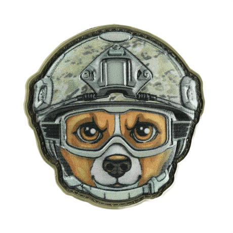 M-Tac Patch Emoji #11 3D-efektillä ja Velcro-kiinnityksellä, hauska ja taktinen moraalimerkki, sopii vaatteisiin ja varusteisiin.