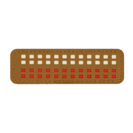 M-Tac Patch Flag 25x80 Mini Squares valmistettu Cordura 500D:stä, kestävä ja kevyt velcro-kiinnityksellä, ihanteellinen taktisiin varusteisiin.
