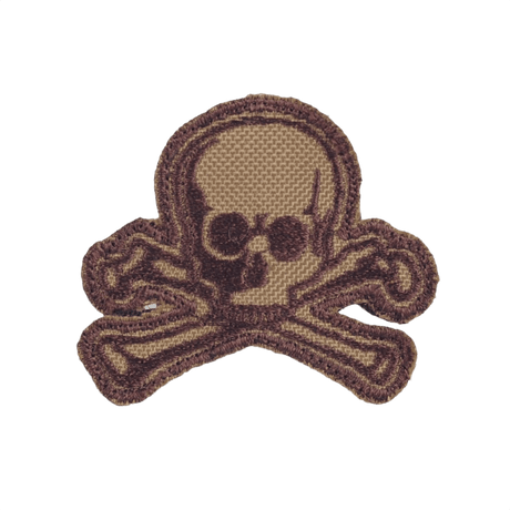 M-Tac Patch Old Skull Velcro 3D-efektillä, tekstiilipala kalloaiheella ja helppo Velcro-kiinnitys. Koko: 45 x 55 mm