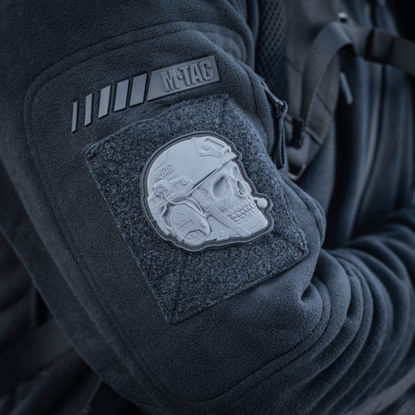 M-Tac Patch Operator 3D PVC kiinnitetty takin hihaan, realistinen huppumalli, moraalimerkki Velcro-kiinnityksellä, koko 6 x 7 cm.