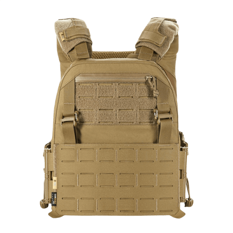 M-Tac Plate Carrier Cuirass Elite Gen.II taktinen liivi Duraflex-pikalukoilla ja Cordura 500D -materiaalista, yhteensopiva ESAPI Medium -levyjen kanssa.
