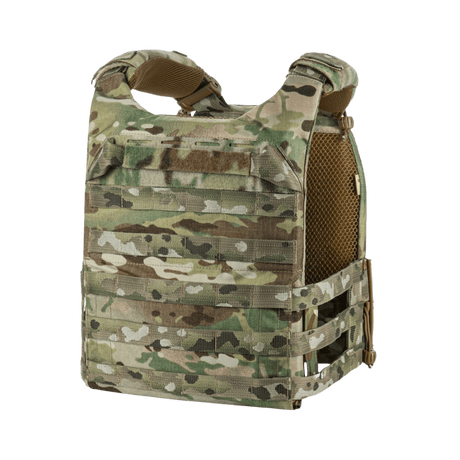 M-Tac Plate Carrier Cuirass FAST Elite Gen.II Cordura 500d -taktinen liivi, ESAPI-levyillä ja pikavapautuksella.