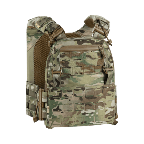 M-Tac Plate Carrier Cuirass FAST Elite Gen.II Cordura 500D:stä, edistynyt taktinen liivi ESAPI Medium -levyille, camo-kuvio.