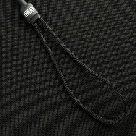 M-Tac Safety Cord Medium Combo musta johtojärjestelmä henkilökohtaisten varusteiden turvaamiseen, MOLLE-kiinnitys.