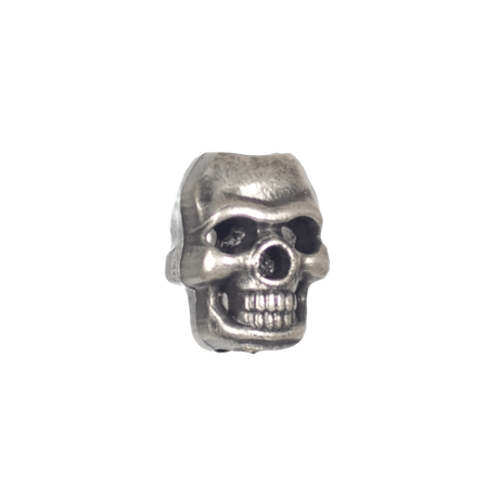 M‑Tac Skull Stopper Perle i plast ideel til paracord-projekter som nøgleringe, bælter eller armbånd, huldiameter på 6 mm, mål 17 x 12 mm.