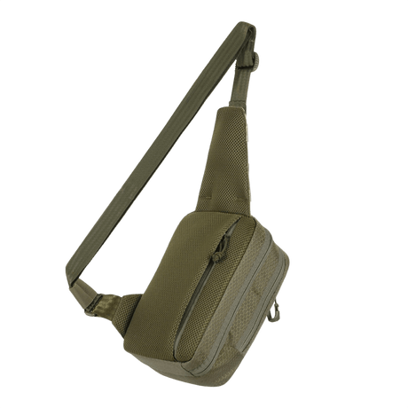 M-Tac Sling -pistoolilaukku Elite Hex Velcro kestävästä Cordura 1000D:stä, säädettävä olkahihna ja fastex-lukko.