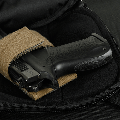 Sisältä: M-Tac Sphaera Hex Hardsling Bag Large Elite, musta pistooli.
