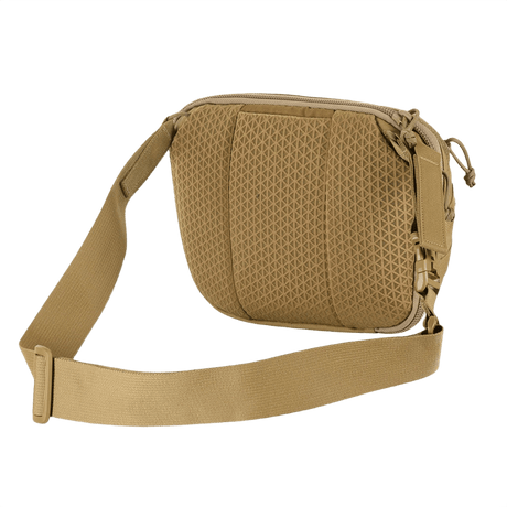 M-Tac Sphaera Hex Hardsling Bag Large Elite ruskea, säädettävä hihna.