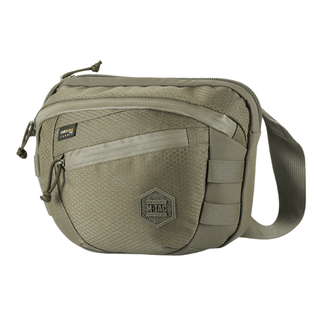 M-Tac Sphaera Hex Hardsling Bag Large Elite hiekansävyinen, käytännöllinen arkilaukku.