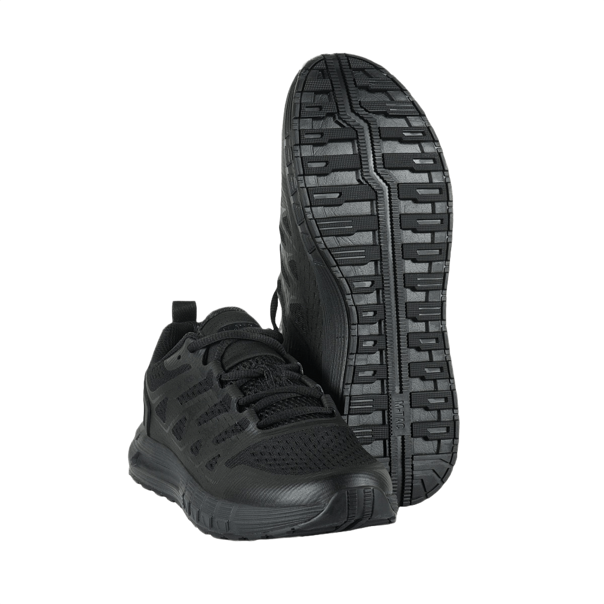 M-Tac Tactical Summer Sport Sneakers i sort, perfekte til varmt vejr, med åndbart design og slidstærk gummisål til daglig brug.