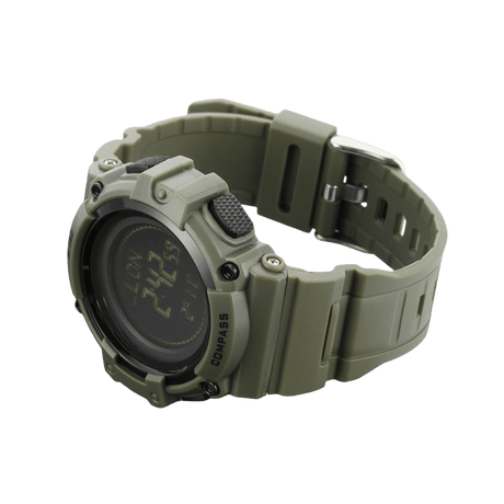 M-Tac Tactical Ur med Kompas 2233 robustissa muotoilussa kompassilla ja LED-taustavalolla, sopii taktiseen ja ulkoilukäyttöön.