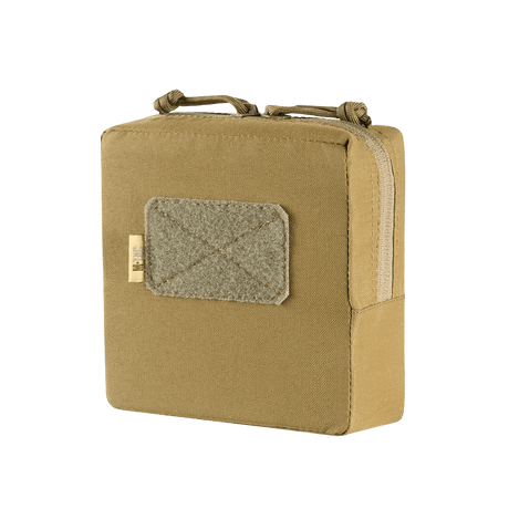 M-Tac Utility Taske Elite Small, robust materiaali, Velcro-alue ja kaksoissaumattu vetoketju, suunniteltu turvalliseen ja käytännölliseen säilytykseen, galleria-asento 1.