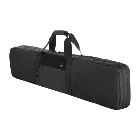 M‑Tac aseen kotelo 128 cm, pehmustettu kotelo tarranauhoilla turvalliseen aseen säilytykseen, musta 100% polyesteri, suunniteltu 128 cm aseille.